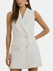 Lauren Ralph Lauren White Knit-Jumpsuit - Image 3 of 8