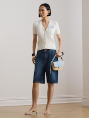 Lauren Ralph Lauren White Sweater-Cardigan - Image 6 of 7