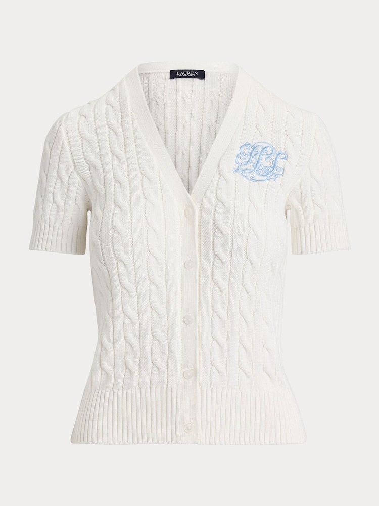 Lauren Ralph Lauren White Sweater-Cardigan - Image 7 of 7