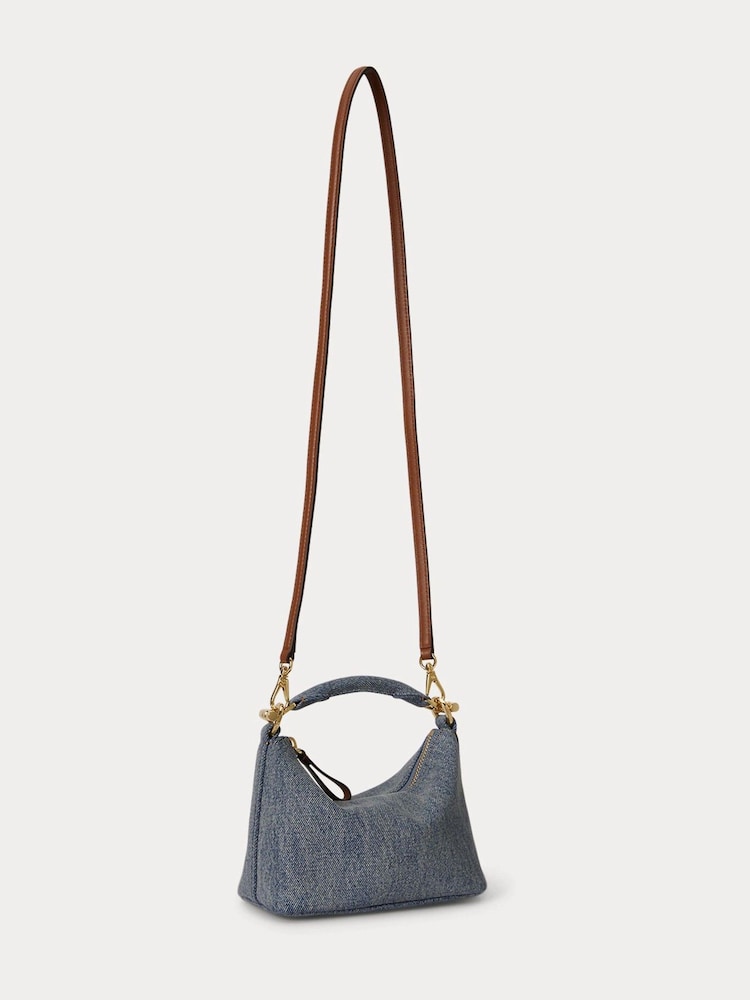 Lauren Ralph Lauren Blue Blacke Mini Shoulder Small Bag - Image 1 of 6