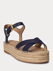 Lauren Ralph Lauren Emeryn Espder Espadarless Sandals - Imaginea 3 din 5