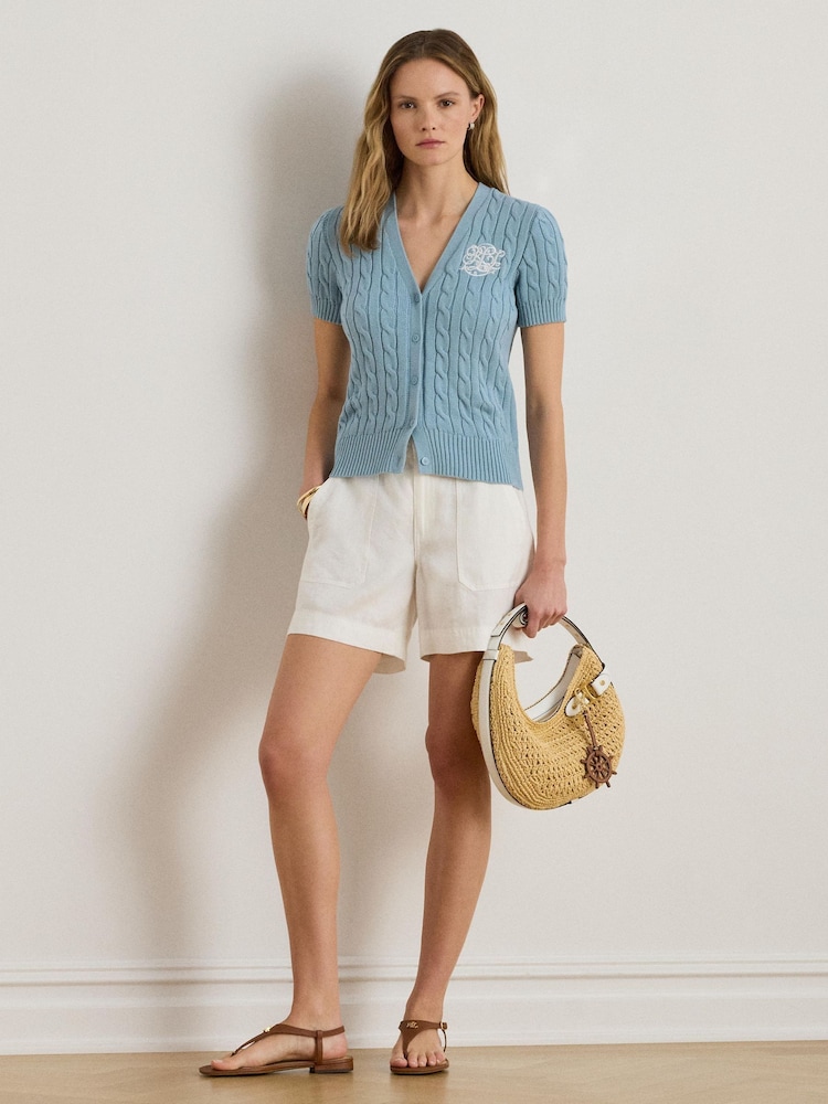 Lauren Ralph Lauren Blue Sweater Cardigan - Image 4 of 4