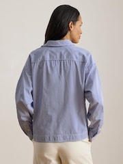 Lauren Ralph Lauren Blue Woven Sport Shirt - Image 2 of 7