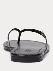 Lauren Ralph Lauren Black Raquel Sandle Flip Flops - Image 3 of 5