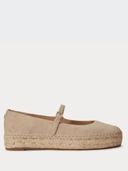 Lauren Ralph Lauren Brown Luize Mj Espadrilles Flats - Image 1 of 4