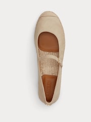 Lauren Ralph Lauren Brown Luize Mj Espadrilles Flats - Image 3 of 4