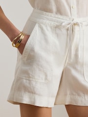 Lauren Ralph Lauren White Woven Shirt - Image 4 of 5