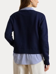 Lauren Ralph Lauren Blue Pullover Sweater - Image 5 of 7
