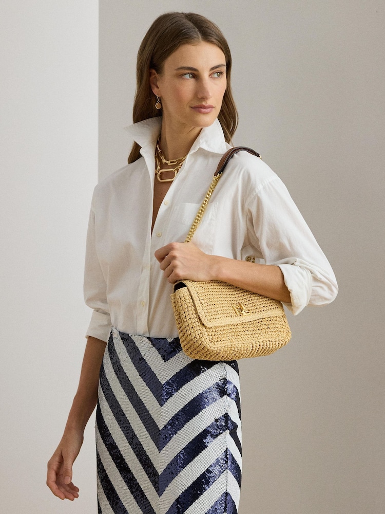 Lauren Ralph Lauren Sophee 22 mittelgroße Schultertasche - Bild 6 von 6