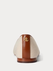 Lauren Ralph Lauren Natural Londyn Cap3 Ballet Flats - Image 3 of 5