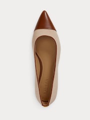 Lauren Ralph Lauren Natural Londyn Cap3 Ballet Flats - Image 4 of 5