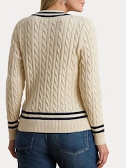 Lauren Ralph Lauren Cream Sweater-Pullover - Image 5 of 8