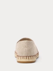 Lauren Ralph Lauren Natural Cameryn Logo Espadrilles Flats - Image 4 of 4