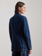 Lauren Ralph Lauren Blue Woven-Blazer/Sport Coat - Image 3 of 6