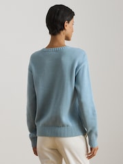 Lauren Ralph Lauren Blue Sweater Pullover Jumpers - Image 2 of 8