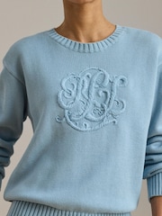 Lauren Ralph Lauren Blue Sweater Pullover Jumpers - Image 4 of 8