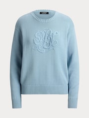 Lauren Ralph Lauren Blue Sweater Pullover Jumpers - Image 8 of 8