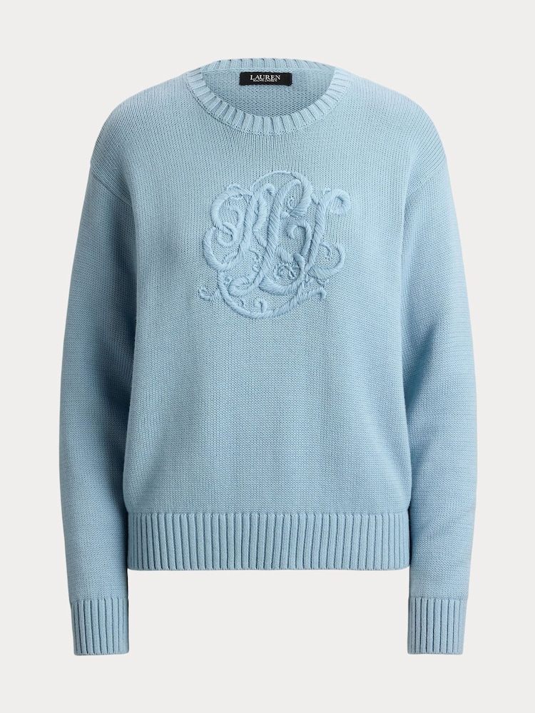 Lauren Ralph Lauren Blue Sweater Pullover Jumpers - Image 8 of 8