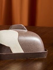 MADE.COM Brown Enzo Butter Dish - Image 5 of 6