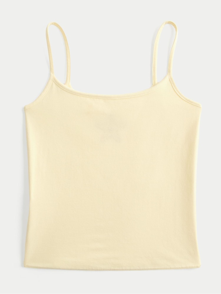 Hollister Yellow Spring Break Reversible Strappy Cami Top - Image 6 of 6