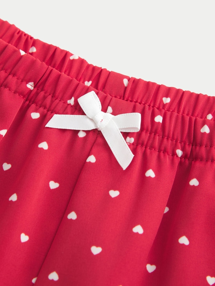 Hollister Red Bow Embellishment Shorts - Image 2 of 2