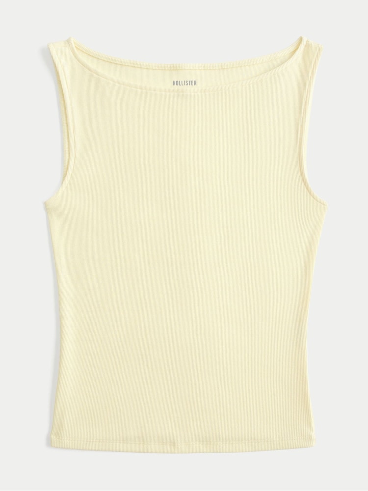 Amarillo - Hollister Slash-Neck Tank Top - Imagen 1 de 1