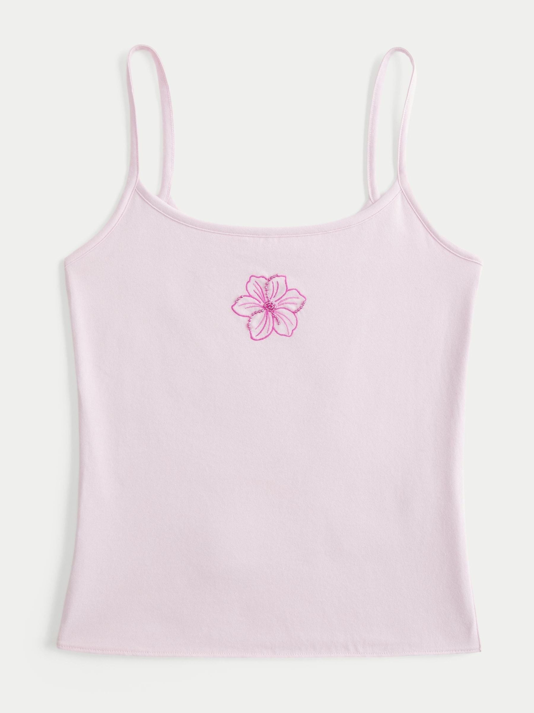 Buy Hollister Pink Hibiscus Floral Strappy Cami Top from Next USA
