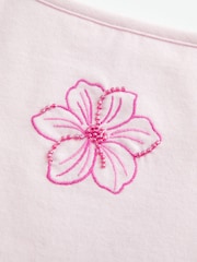 وردي - Hollister Hibiscus Floral Strappy Cami Top - Image 6 of 6