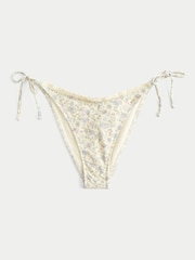 Hollister Stitched Trim Side Tie Cheeky Bikini Bottom - Image 5 of 5