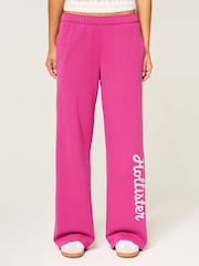 Rosa - Hollister Feel Good Wide Leg Logo Graphic Sweatpant Joggers - Bild 2 von 5
