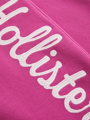 Rosa - Hollister Feel Good Wide Leg Logo Graphic Sweatpant Joggers - Bild 5 von 5