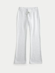 Hollister Grey Butterfly Embroidery Bootcut Sweatpants - Image 1 of 3