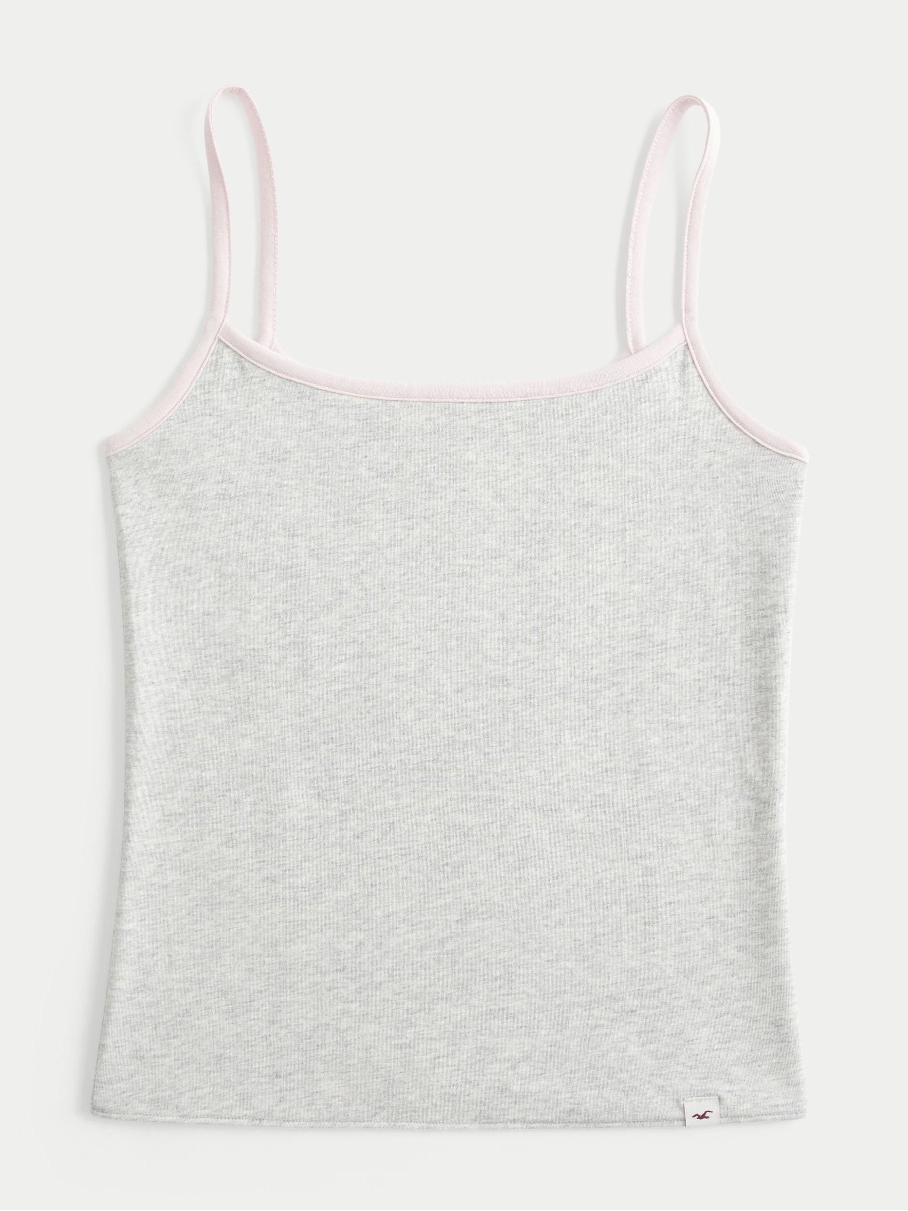 Buy Hollister Grey Strappy Reversible Cami Top from the Next UK