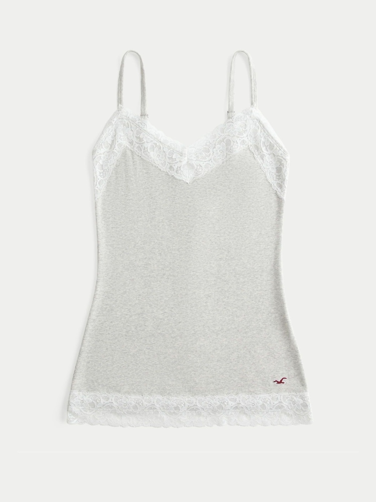 Hollister Lace Trim Layering Camisole - Image 3 of 3