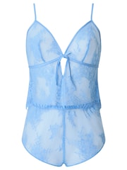 Ann Summers Blue Availing All Over Lace Cami Set - Image 5 of 5