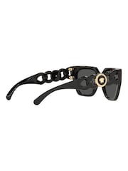 Versace Black Square Sunglasses - Image 12 of 12