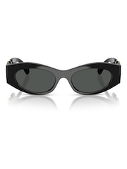 Versace Black Cat Eye Sunglasses - Image 1 of 5