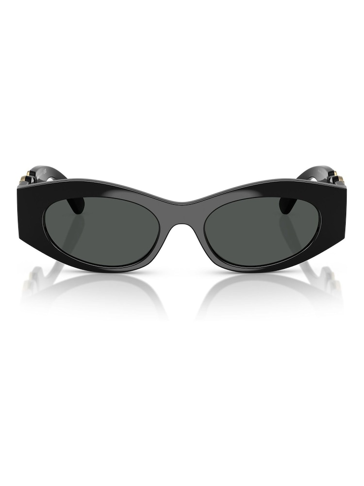 Versace Black Cat Eye Sunglasses - Image 1 of 5 Versace Black Cat Eye Sunglasses - Image 1 of 5