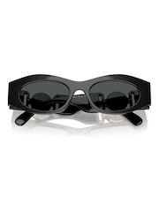 Versace Black Cat Eye Sunglasses - Image 5 of 5