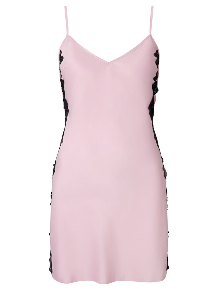 Ann Summers Pink Rosalie Satin Chemise Slip Nightie - Image 6 of 6 Ann Summers Pink Rosalie Satin Chemise Slip Nightie - Image 6 of 6