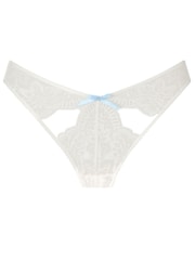 Ann Summers White Scandalous Lace Crotchless Brazilian - Image 5 of 5