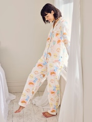 Chelsea Peers Cotton Slow Sundays Print Long Pyjamas Set - Imaginea 5 din 6