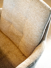 Kettler Beige Oslo 6 Seater Dining Table and Chair Set - Image 6 of 8