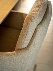 Kettler Beige Oslo 6 Seater Dining Table and Chair Set - Image 7 of 8