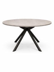 Kettler Grey Boston 4 Seater Dining Table and Chair Set - Image 8 of 9