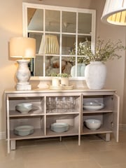 Kettler Beige Oslo 3 Door Sideboard - Image 2 of 5