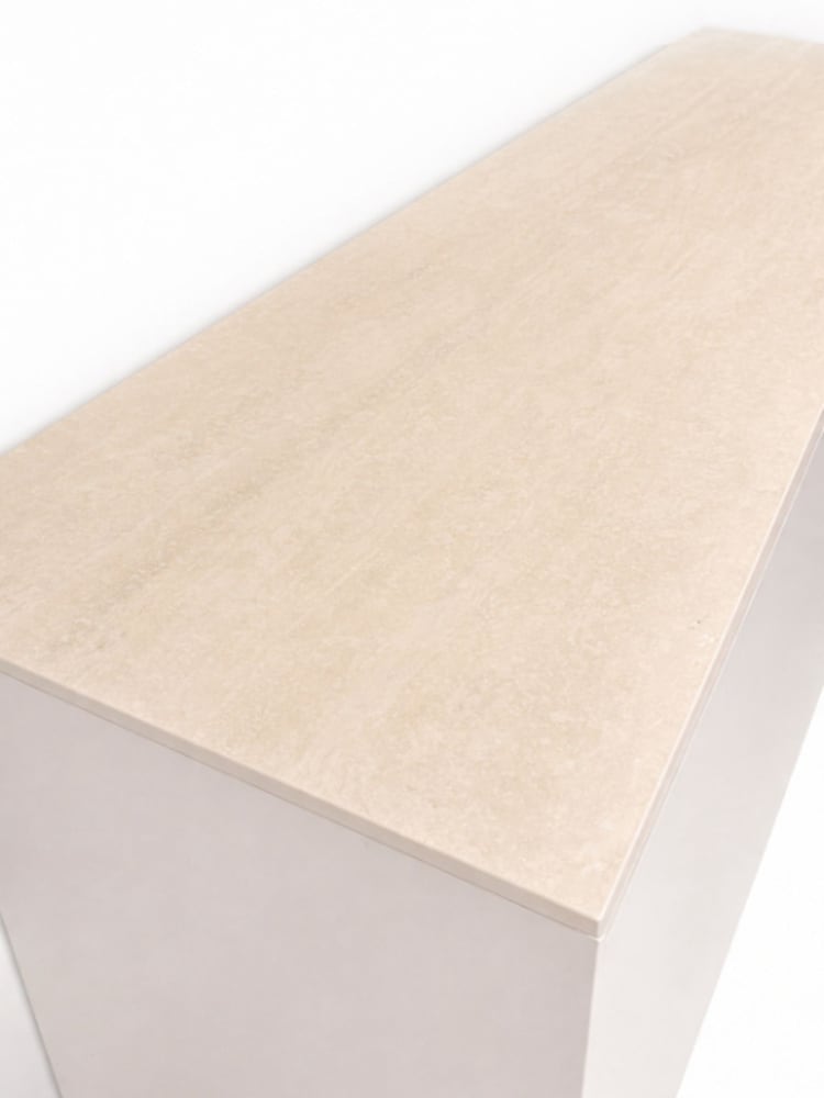 Kettler Beige Oslo 3 Door Sideboard - Image 6 of 6