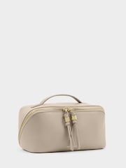 Katie Loxton White Soho Medium Make Up Wash Bag - Image 4 of 4