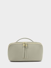 Katie Loxton Green Soho Medium Make Up Wash Bag - Image 1 of 4