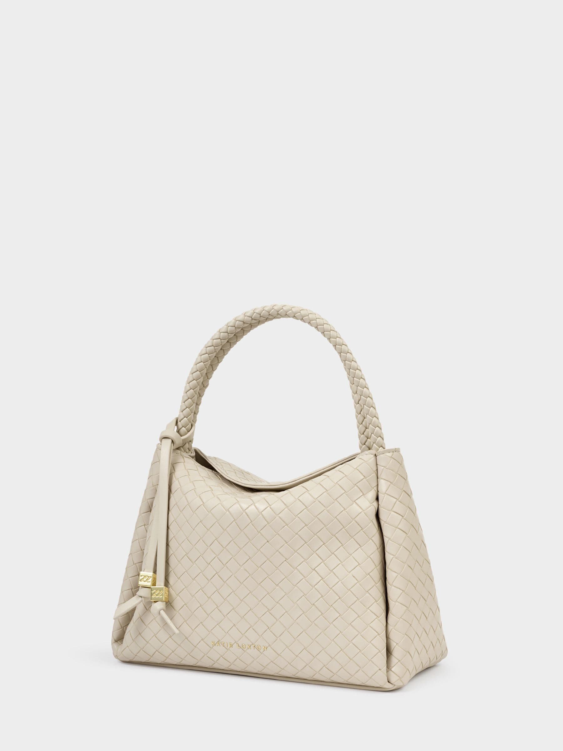 Buy Katie Loxton White Nova Woven Texture Top Handle Bag from Next USA